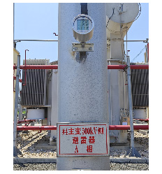 山东500kV变电站避雷器泄漏电流在线监测系统