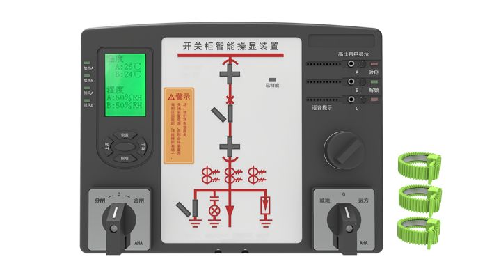 开关柜智能操显装置（液晶带测温功能）