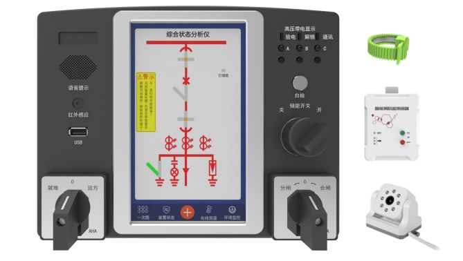 综合状态分析仪（测温+局放+视频+电力）