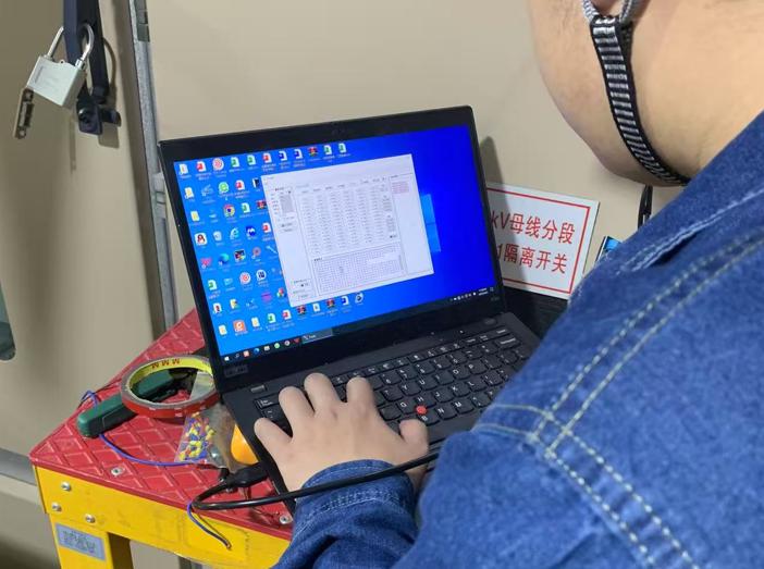 江西某变电站测温项目调试